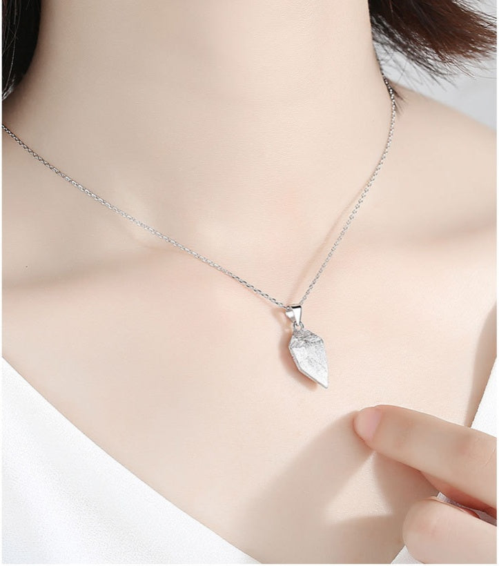 Collana magnetica doppio cuore