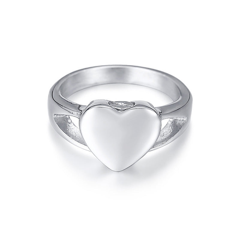 Anello a cuore unico