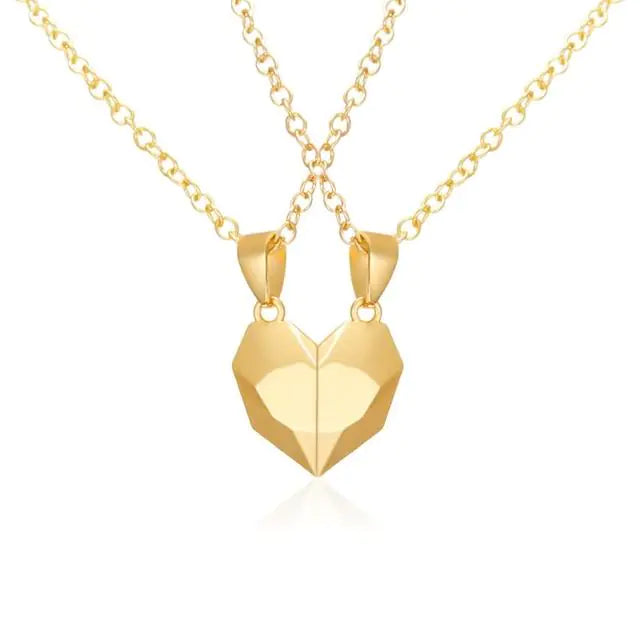 Collana di coppia cuori 2pz