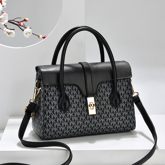 Portable Women's Fashionable Retro Textured Crossbody Bag