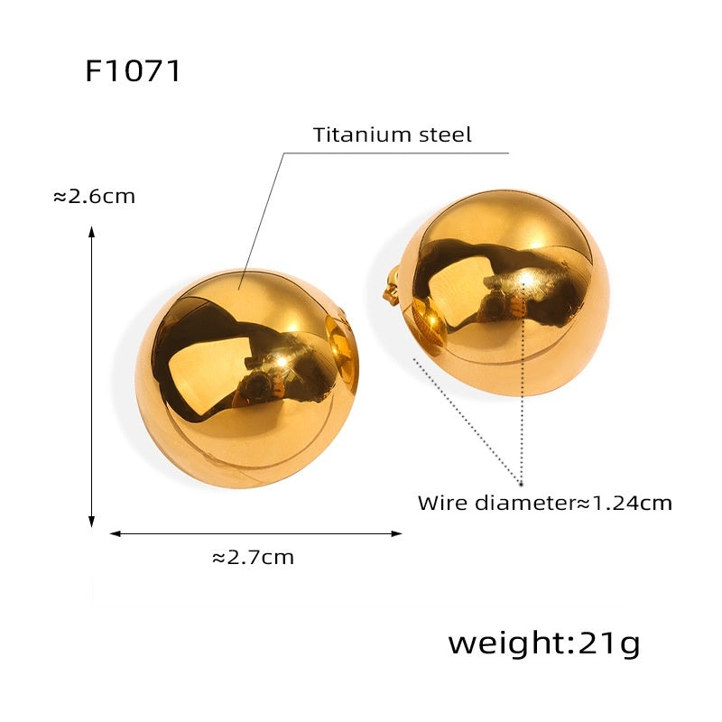 Orecchini sfera