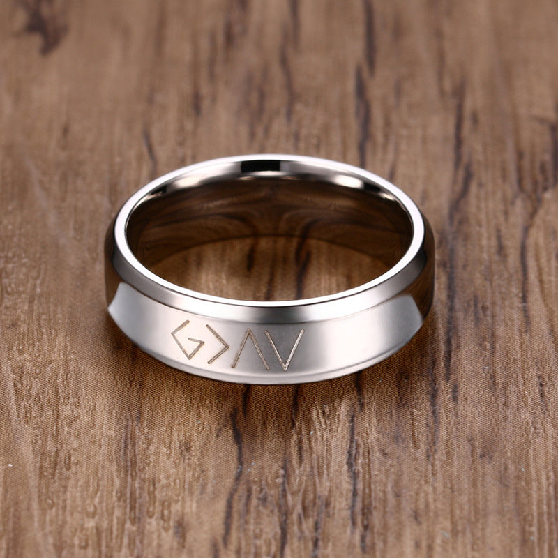 Stainless steel ring