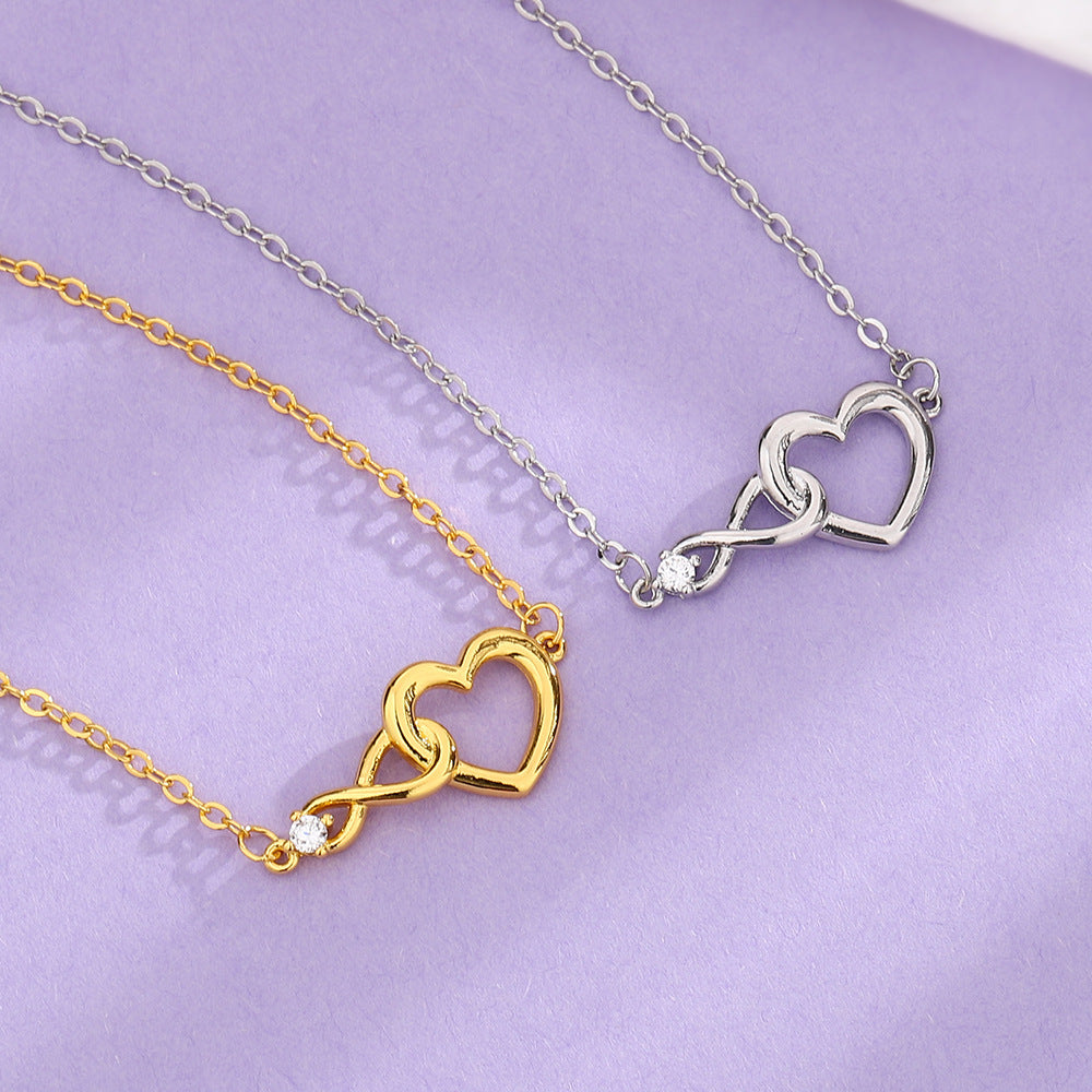 Bracciale heart/infinity