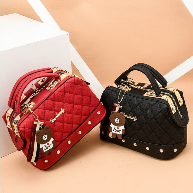 autumn and winter trend new single shoulder diagonal small bag Korean fashion handbag small square bag