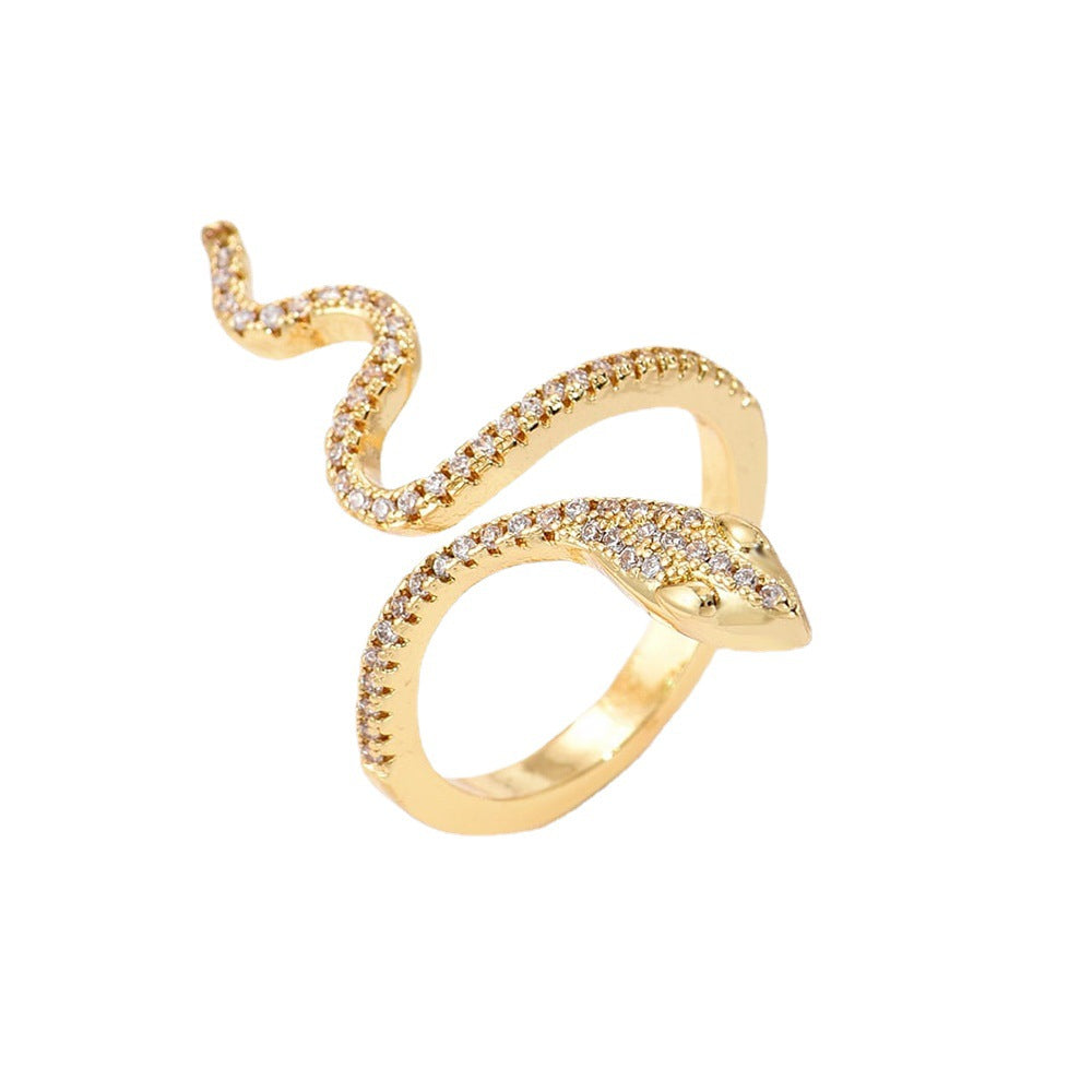 Anello a serpente fashion