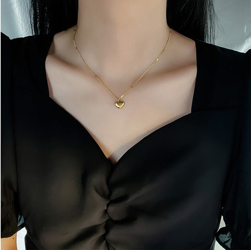 Collana elegante a cuore