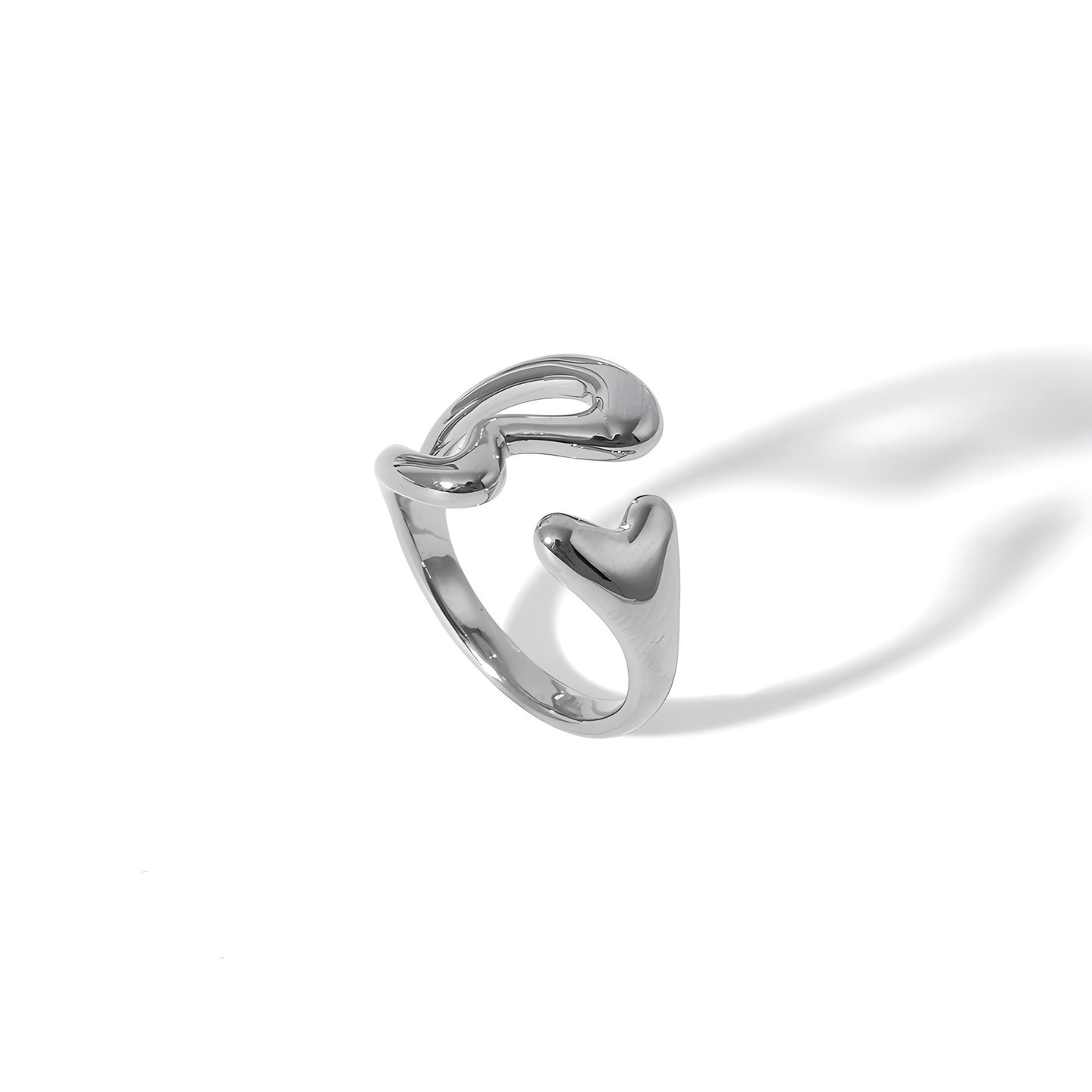 Anello Doppio Cuore