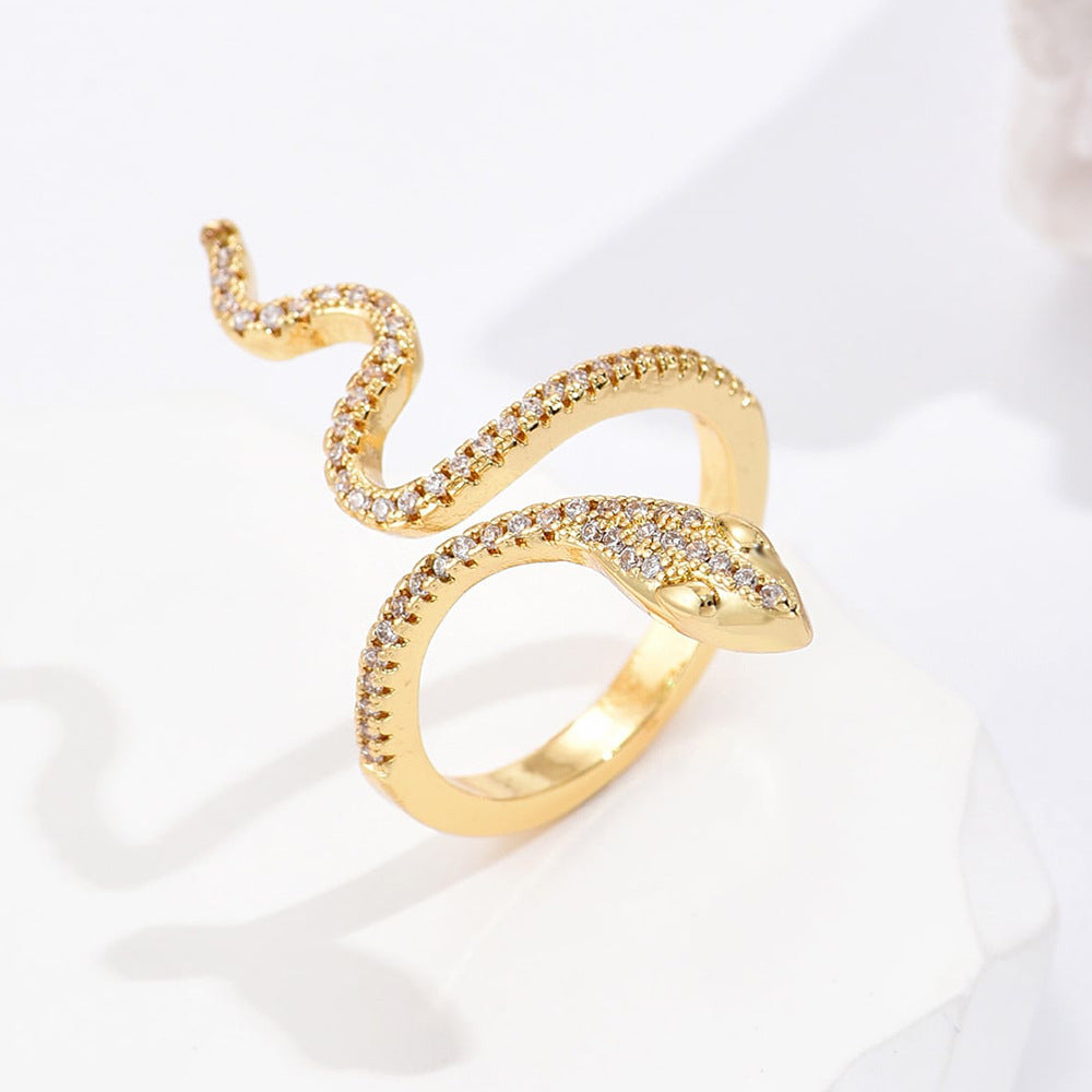 Anello a serpente fashion