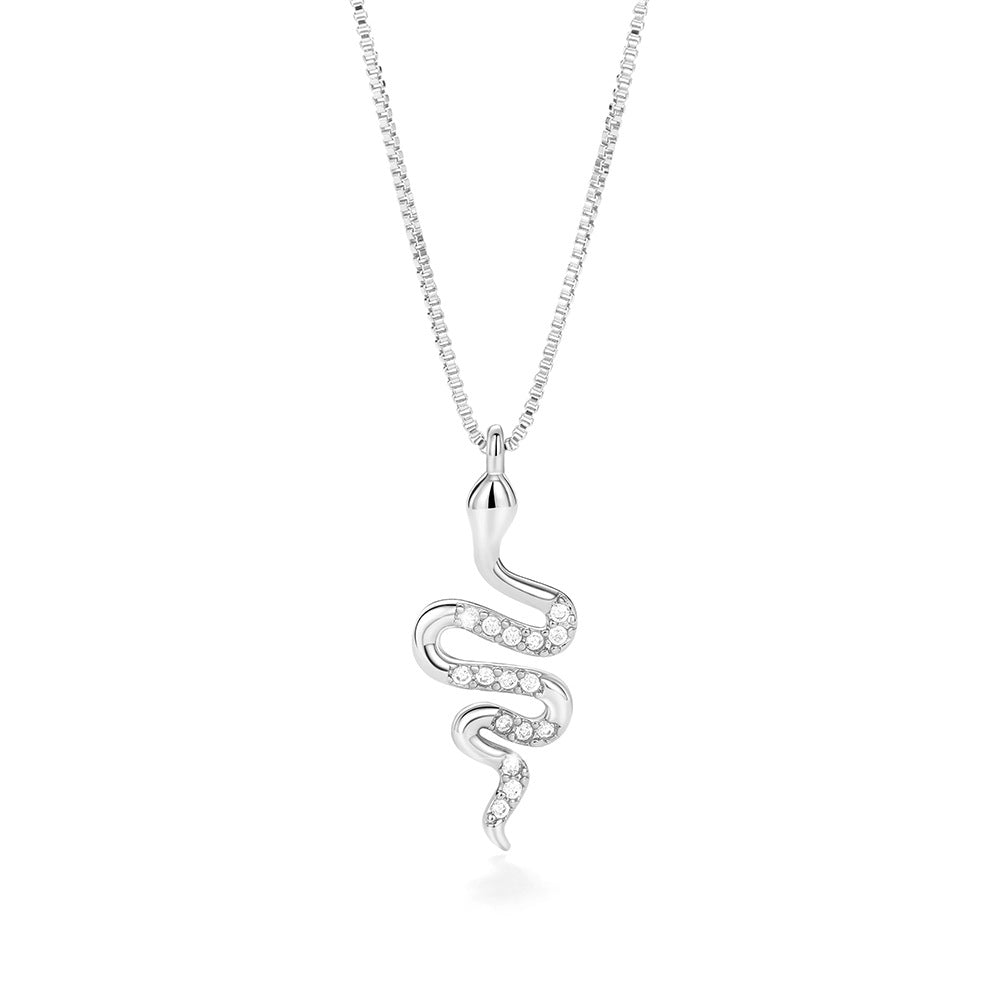 Collana snake pendente