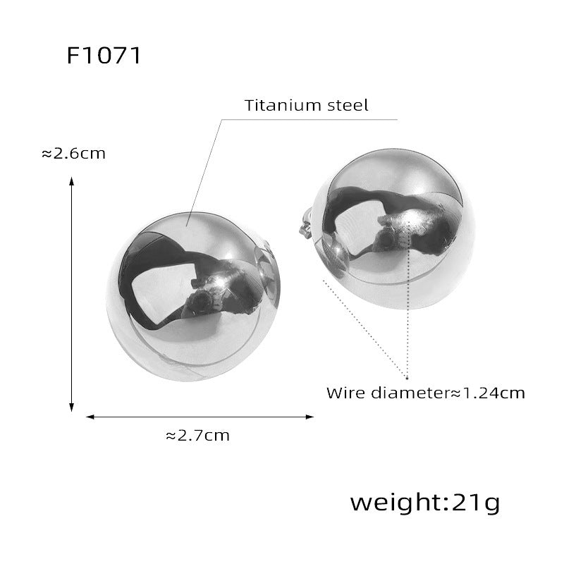 Orecchini sfera