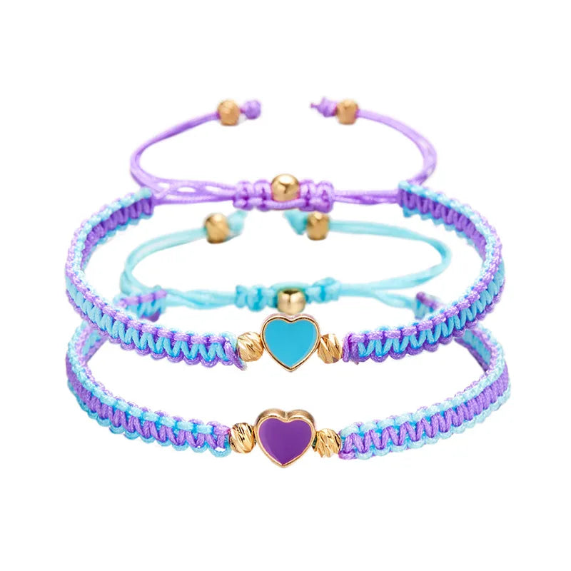 Bracciale di coppia cuori